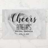 Brautparty Mini Schaumweinetikett (Einzelnes Label)