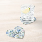 Brautparty mit hübschen violetten Blumen Untersetzer (Vor Ort)