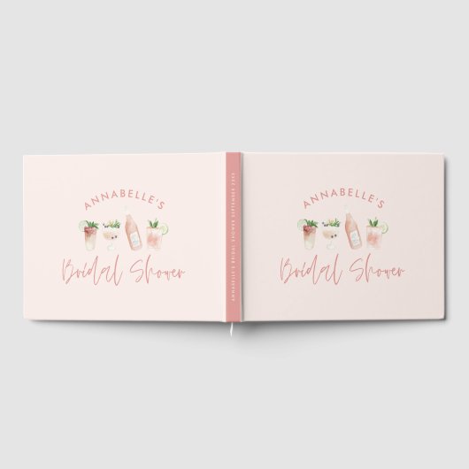 Brautparty mit mährenhaften Drinks Gästebuch (Voll)