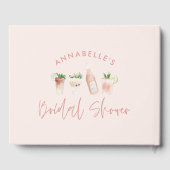 Brautparty mit mährenhaften Drinks Gästebuch (Rückseite)