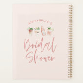 Brautparty mit mährenhaften Drinks Planer (Rückseite)