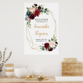 Brautparty mit reichhaltigem Fruchtsaft Poster (Küche)