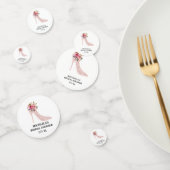 Brautparty mit rosa High Heels Konfetti (Gruppe)