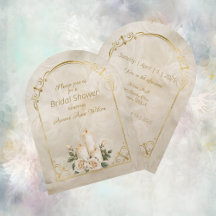 Brautparty mit Rosenrahmen und Weißrosen