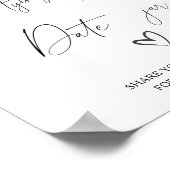 Brautparty mit schwarzem Bug Poster (Ecke)