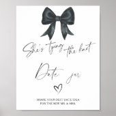 Brautparty mit schwarzem Bug Poster (Vorne)