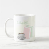 Brautparty mit Tee & Büchern Kaffeetasse (Links)