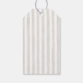 Brautparty mit Vintage-Spitze Geschenkanhänger (Rückseite)