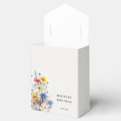 Brautparty mit Wildblumen Geschenkschachtel (Geöffnet)
