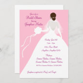 Brautparty-Mittagessen-Einladung Einladung (Vorne/Hinten)