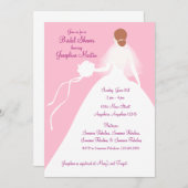 Brautparty-Mittagessen-Einladung Einladung (Vorne/Hinten)