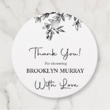 Brautparty, moderne Bridal, Schwarzweiß