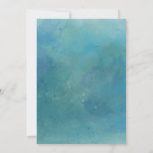 Brautparty Moderne Kunst, Dichtung und Musik Einladung (Rückseite)