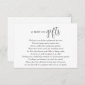 Brautparty Money Request Card Begleitkarte (Vorne/Hinten)