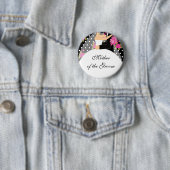 Brautparty-Mutter des Braut-Knopfes/des Buttons (Beispiel)