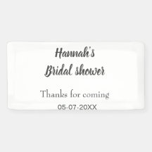 Brautparty Name Datum Jahr hinzufügen Dank für das