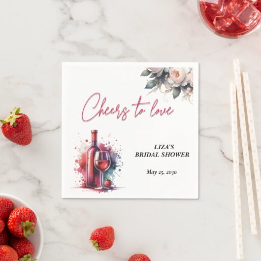 Brautparty Napkin Serviette (Beispiel)