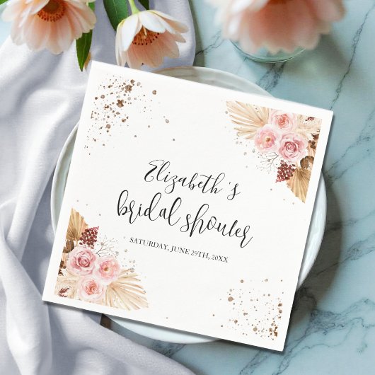 Brautparty Napkins | Boho Floral Serviette