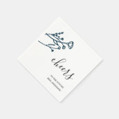 Brautparty Napkins Serviette (Ecke)