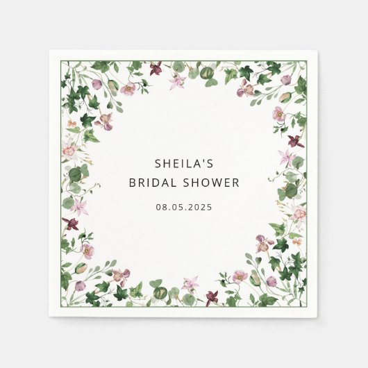 Brautparty Napkins Serviette (Vorderseite)