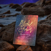 Brautparty Night Star Sky Galaxy Constellations Einladung