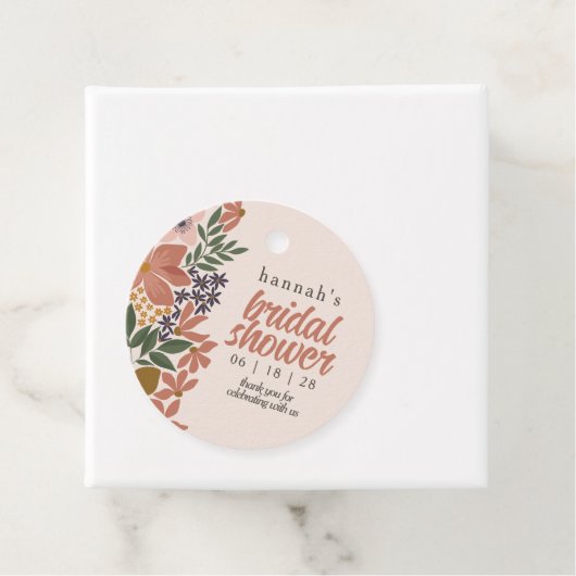 Brautparty oder Hochzeit auf dem Bauernhof Geschenkanhänger (Beispiel)