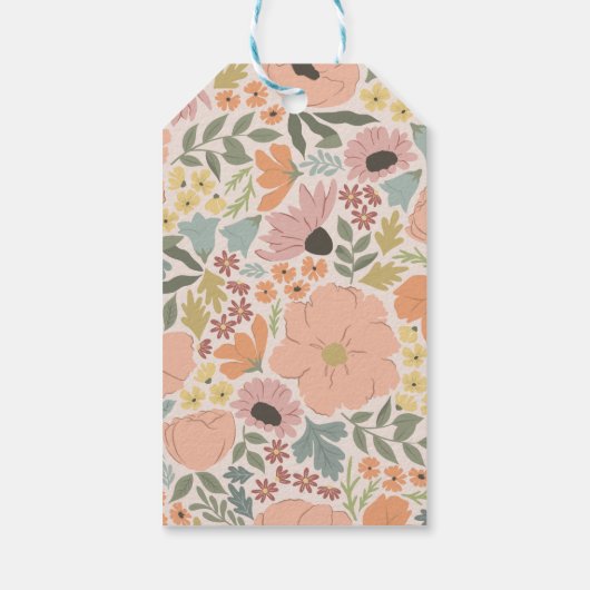 Brautparty oder Hochzeit Geschenkanhänger (Rückseite)