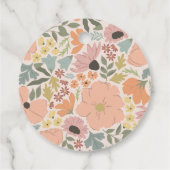 Brautparty oder Hochzeit Geschenkanhänger (Rückseite)