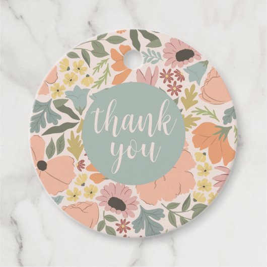 Brautparty oder Hochzeit Geschenkanhänger (Vorderseite)