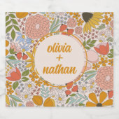 Brautparty oder Hochzeit Personalisiert Bierflaschenetikett (Einzelnes Label)