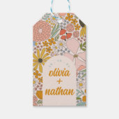 Brautparty oder Hochzeit Personalisiert Geschenkanhänger (Vorderseite)