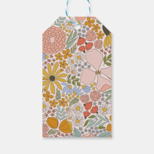 Brautparty oder Hochzeit Personalisiert Geschenkanhänger (Rückseite)