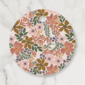 Brautparty oder Hochzeit Personalisiert Geschenkanhänger (Rückseite)