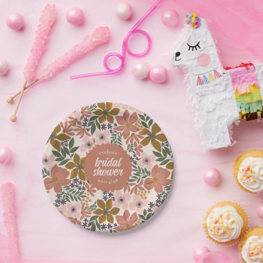 Brautparty oder Hochzeit Personalisiert Pappteller (Party)