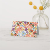 Brautparty oder Hochzeit Platzkarte (Rückseite)