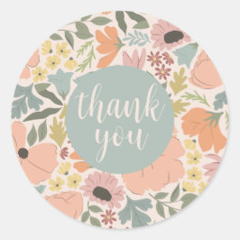 Brautparty oder Hochzeit Runder Aufkleber