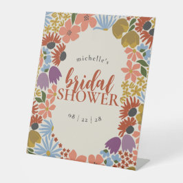 Brautparty oder Hochzeit Sockelschild