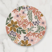 Brautparty oder Hochzeit von Zitronen Geschenkanhänger (Rückseite)