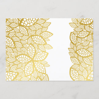 Brautparty Over oder Under Game Gold Einladung