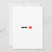 Brautparty Paare Einladung (Rückseite)