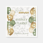 Brautparty. Pajama Party Serviette (Vorderseite)