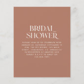 Brautparty Pampa eucalyptus terracotta Modernste (Rückseite)