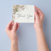 Brautparty Pampas Gras Moderne boho elegant Flyer (Gruppe)