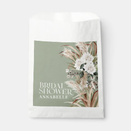 Brautparty Pampas Gras Modernes boho Gastgeschenk Geschenktütchen
