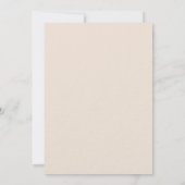 Brautparty Pampas Gras Rose boho Luxus Einladung (Rückseite)