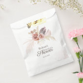 Brautparty Pampas Grass Tan Terracotta Geschenktütchen (Versiegelt)