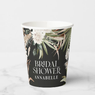 Brautparty Pampas Salbei Modernes Gastgeschenk Pappbecher