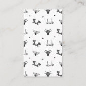 Brautparty Panty Game Begleitkarte (Rückseite)