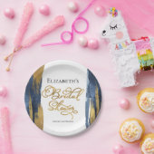 Brautparty Papier-Teller | ABSTRAKT Pappteller (Party)