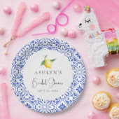 Brautparty-Papierplatte für den Mittelmeerraum Pappteller (Party)